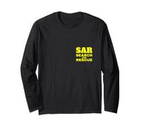 SAR Search and Rescue Volunteer Support Graphic Long Sleeve T-Shirt