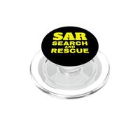 SAR Search And Rescue Volunteer Support Graphic PopSockets PopGrip for MagSafe