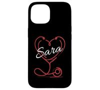 SARA A Nurse Gift Cute Doctor Designer Personalized Nurse Case for iPhone 15