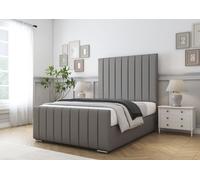 Sara Bed Frame Comfort Beds Light Grey Single