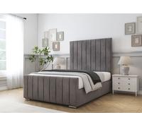 Sara Bed Frame Comfort Beds Light Grey Small Double