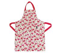 Sara Miller 287133J Flamingo Repeat Adult Apron in Presentation Box