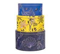 Elite Sport Sara Miller Anniversary Cake Tin Set - Set of 3 Round Tins 250x150, 223x120, 195x105mm