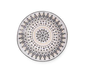 Sara Miller Artisanne Noir Mandala Medium Serving Bowl