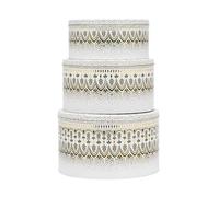 Sara Miller Artisanne Noir Set of 3 Cake Tins