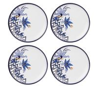 Sara Miller by Navigate Set of 4 Decorated Plates