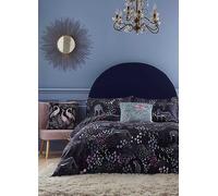 Sara Miller Cheetah 100% Cotton Sateen 220 Thread Count Duvet Thread Set Leopard