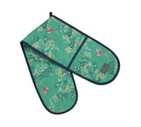Sara Miller Chelsea Birds Green Double Oven Glove 840 x 200 MM