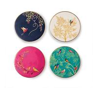 Sara Miller Chelsea Collection Ceramic Coaster Set