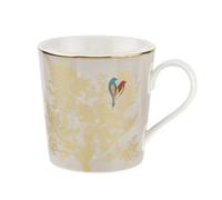 Sara Miller for Portmeirion Mug Chelsea SMCY78914-XG – Light Grey, White/Gold, Single