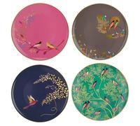 Sara Miller Chelsea Collection Set of 4 Cake Plates