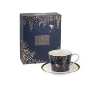 Sara Miller Chelsea Cup & Saucer Navy