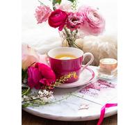 Sara Miller Chelsea Cup & Saucer Pink