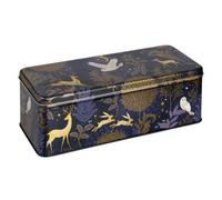 Sara Miller Christmas - Magical Nightfall Long Deep Rectangular Storage Tin