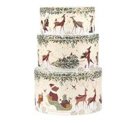 Sara Miller Christmas - Woodland Tales Bear Set 3 Cake Tins