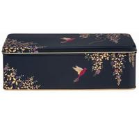 Elite Sara Miller Navy Bird Cracker Tin