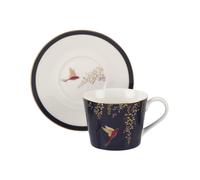 Sara Miller Chelsea Cup and Saucer, Navy