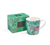 Sara Miller India Collection Mug Elephant's Oasis Light Jade