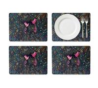 Sara Miller India Hummingbird Paradise 40X30 Centimetre Placemats Set of 4