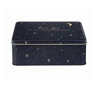 Sara Miller Little Gestures Deep Rectangular Tin 195 x 154 x 75mm - Love You to the Moon and Back