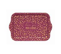 Sara Miller Little Gestures Love You Millions Hearts Small Tin Tray 240 x 158 x 11mm