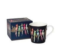 Sara Miller London Cockatoo Mug Featuring 22-Carat Gold Detailing