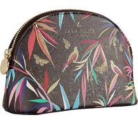 Sara Miller Beauty Bamboo Small Cosmetic Makeup Pouch Bag (Black)