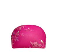 Sara Miller London Small Pink Birds Cosmetic Bag - PINK