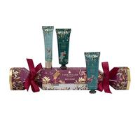 Sara Miller London Hand Cream 2x 30ml, Lip Gloss 15ml, Moisturiser, Shea Butter, Vitamin E, Beauty Christmas Cracker, Travel Size, Vegan and Cruelty Free, Gift For Her