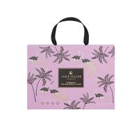 Sara Miller Hand Cream 50ml x2, Lip Gloss 15ml, Handbag Set, Beauty Gift For Her, Travel Size and Vegan Friendly, Shea Butter Cream Scented With Two Fragrances, Savannah Collection