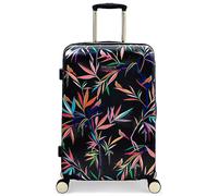 Sara Miller Medium Trolley Case - Black Bamboo Gold