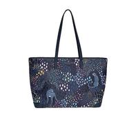 Sara Miller Midnight Leopard Large Tote Bag Leopard