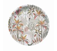 Sara Miller Palm Garden Deepwell Tin Tray - 300 (d) mm
