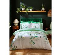 Sara Miller Pure Cotton Fern Garden Bedding Set Green Mix