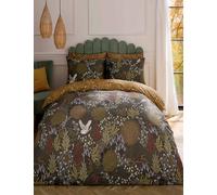 Sara Miller Pure Cotton Sateen Owl Forest Bedding Set Brown Mix