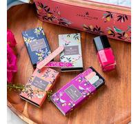 Sara Miller Set of 4 Printed Mini Boxed Emery Boards (Size 4x7x1.4cm) in in Card Display Unit (Case of 20) CDU Size 20.7x14.9x3cm