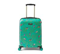 Sara Miller Small Trolley Spinner Suitcase - Green Birds - Green Birds - 765923 - 5060388013431