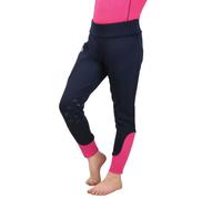 Sara Riding Tights By Little Rider Navy/Pink - 7-8 Years