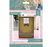 Sara Signature - Age of Elegance - 2D Embossing Folder 5"x7" - Secret Garden by Crafters Companion