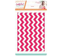 Sara Signature Crafty Fun-5" x 7" Embossing Folder-Rick Rack