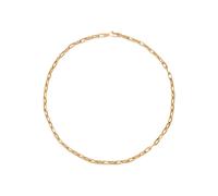 Sara Weinstock 18K yellow gold rectangle charm necklace 41