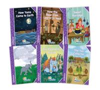 Sara Wernham Jolly Phonics Folktales Purple Readers (Level 5) Complete Set Sara Wernham Multicolor