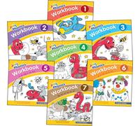 Sara Wernham Jolly Phonics Workbooks 1 - 7 Paperback Sara Wernham Multicolor