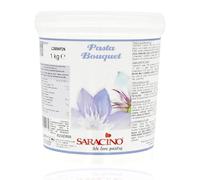 Saracino Sugar Paste Bouquet Modelling Paste for Sugar Flowers Gluten Free 1 KG Made in Italy