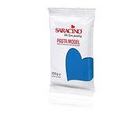 Saracino Sugar Paste Model Blue Modelling Paste 250 g Gluten Free Made in Italy