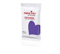 Saracino Sugar Paste Model Lilac Modelling Paste 250 g Gluten Free Made in Italy