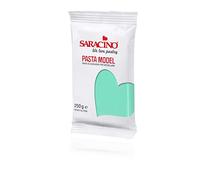 Saracino Sugar Paste Model Tiffany Blue Modelling Paste 250 g Gluten Free Made in Italy