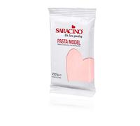 Saracino Sugar Paste Pink Baby Model 250g Gluten Free Made in Italy