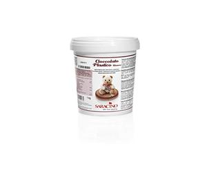 Saracino White Chocolate Modelling Paste for Decorations and Sculptures 1 Kg Made in Italy