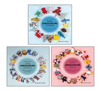 Sarah Abbondio 3 Books Collection Set (Mini Amigurumi Animals, Mini Amigurumi Ocean, Mini Amigurumi Birds)
